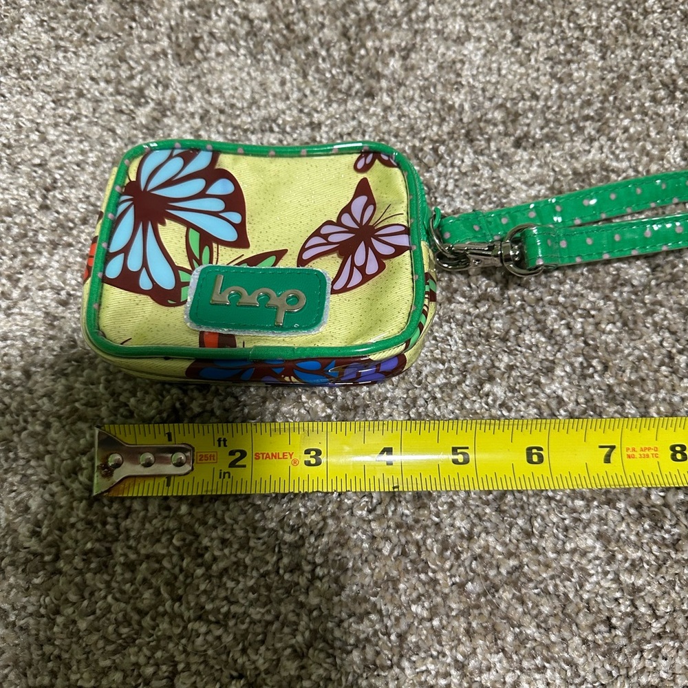 Loop Butterfly Wristlet